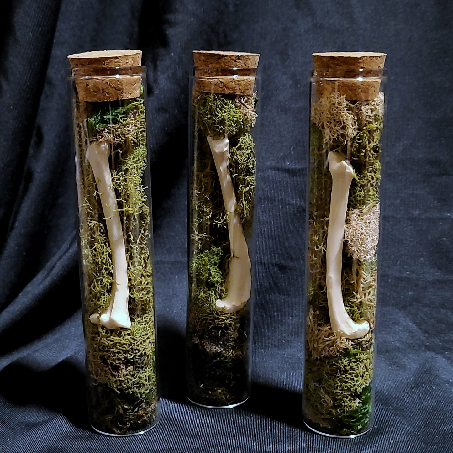 Mink Leg Bone Curio Vial