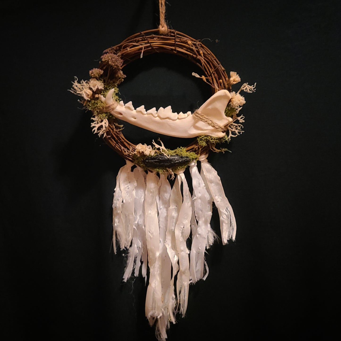 Coyote Jaw Bone Wreath