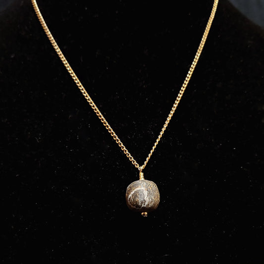 Mammoth Bone Pendant Necklace