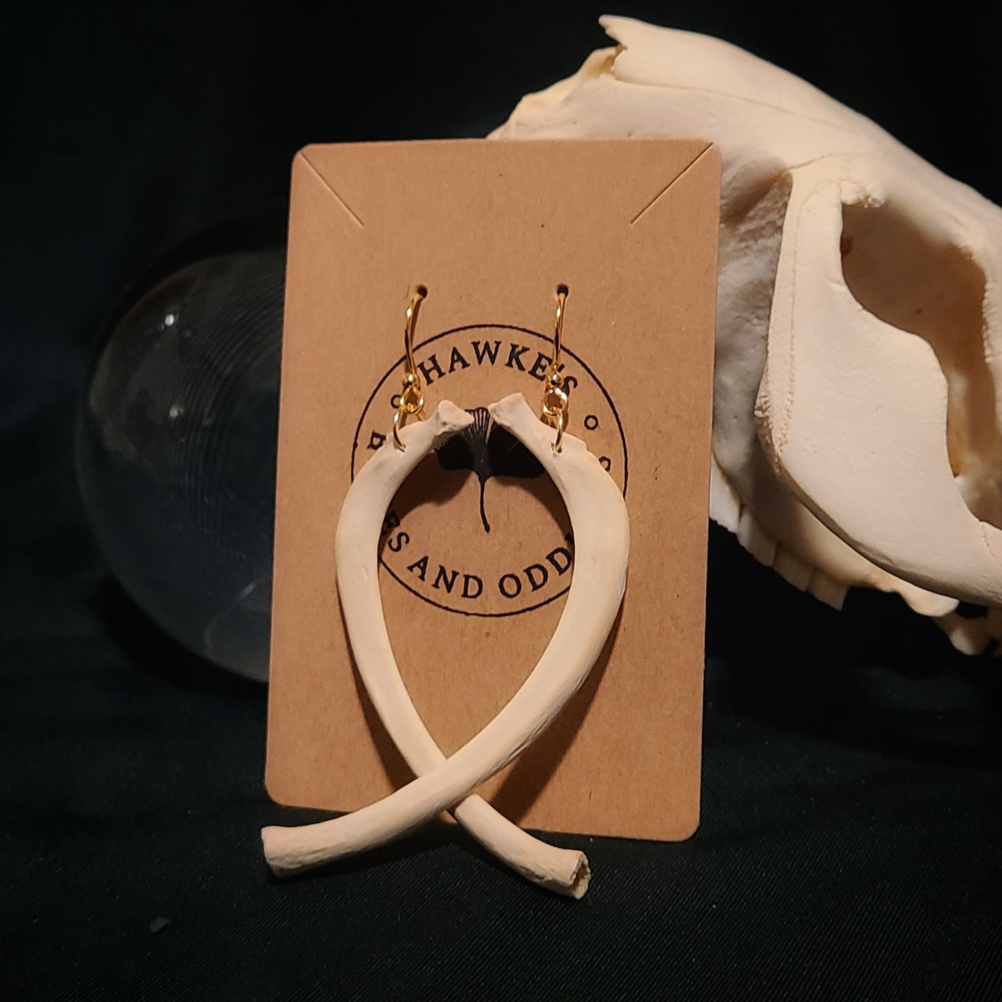 Beaver Rib Earrings