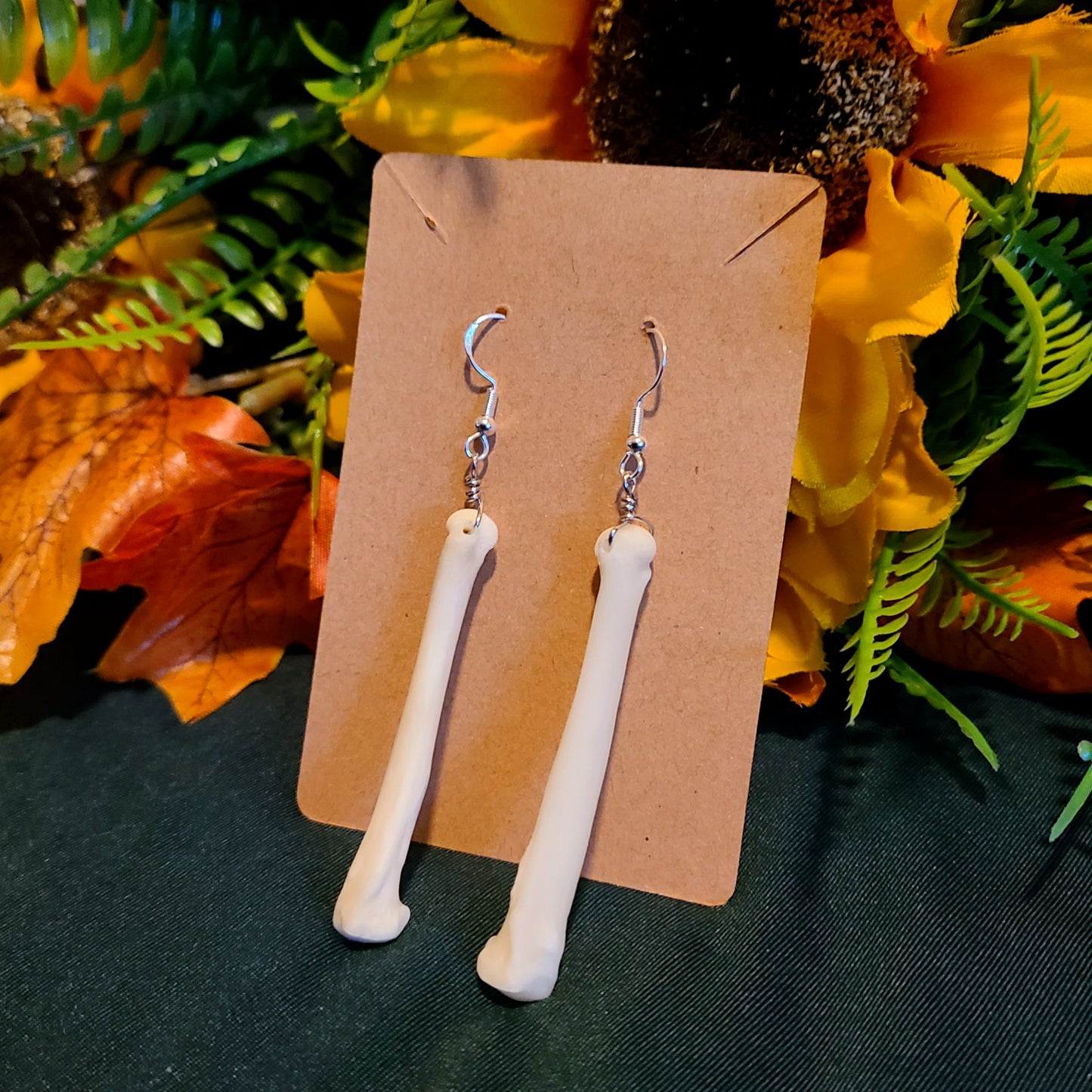 Coyote Metacarpal Earrings