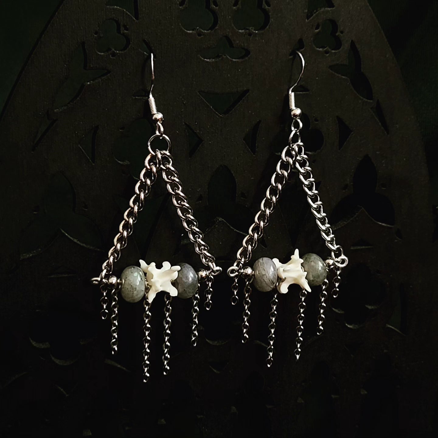 Gothic Chain Vertebrae Dangles