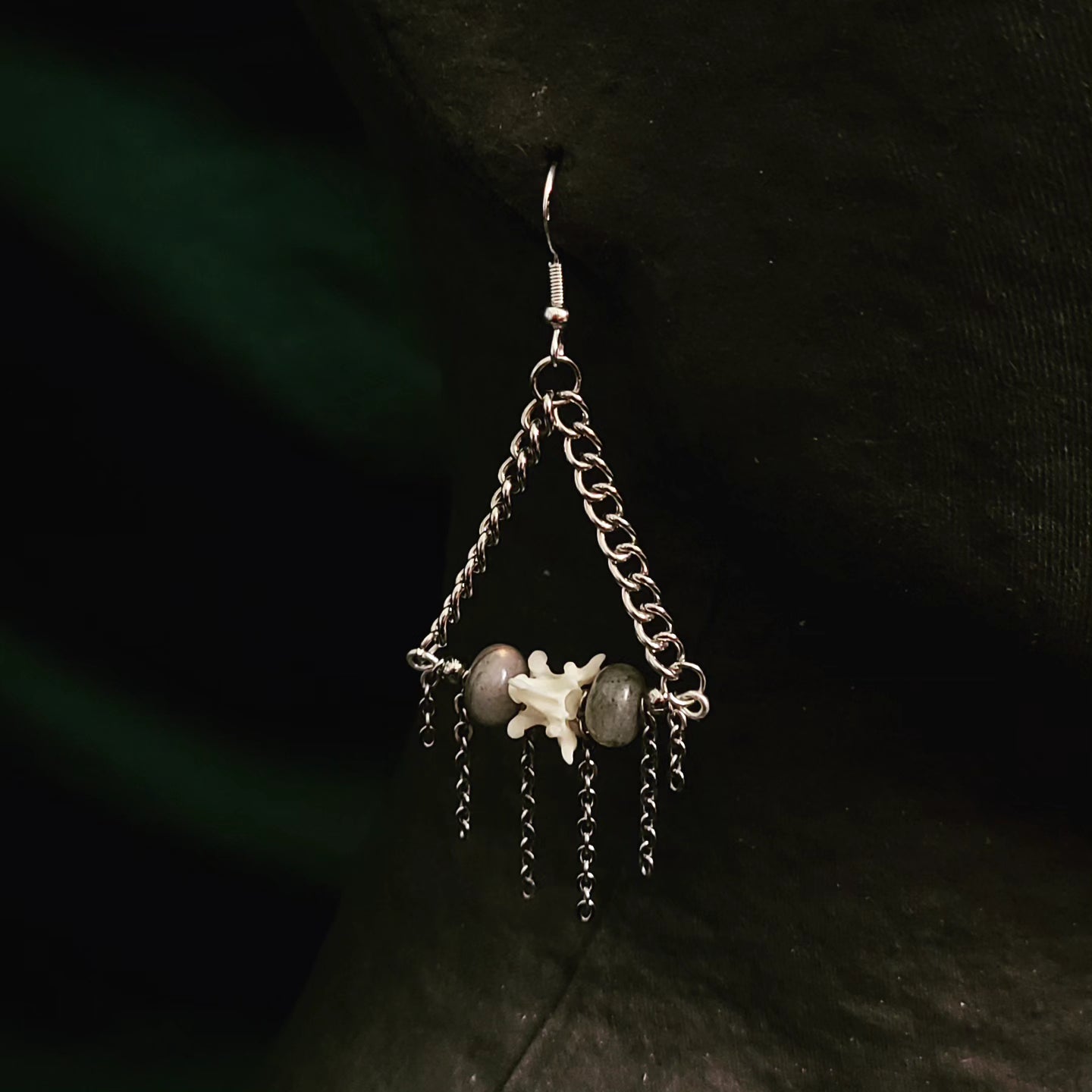 Gothic Chain Vertebrae Dangles