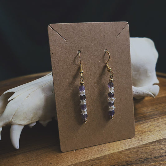 Snake Vertebrae Stack Earrings