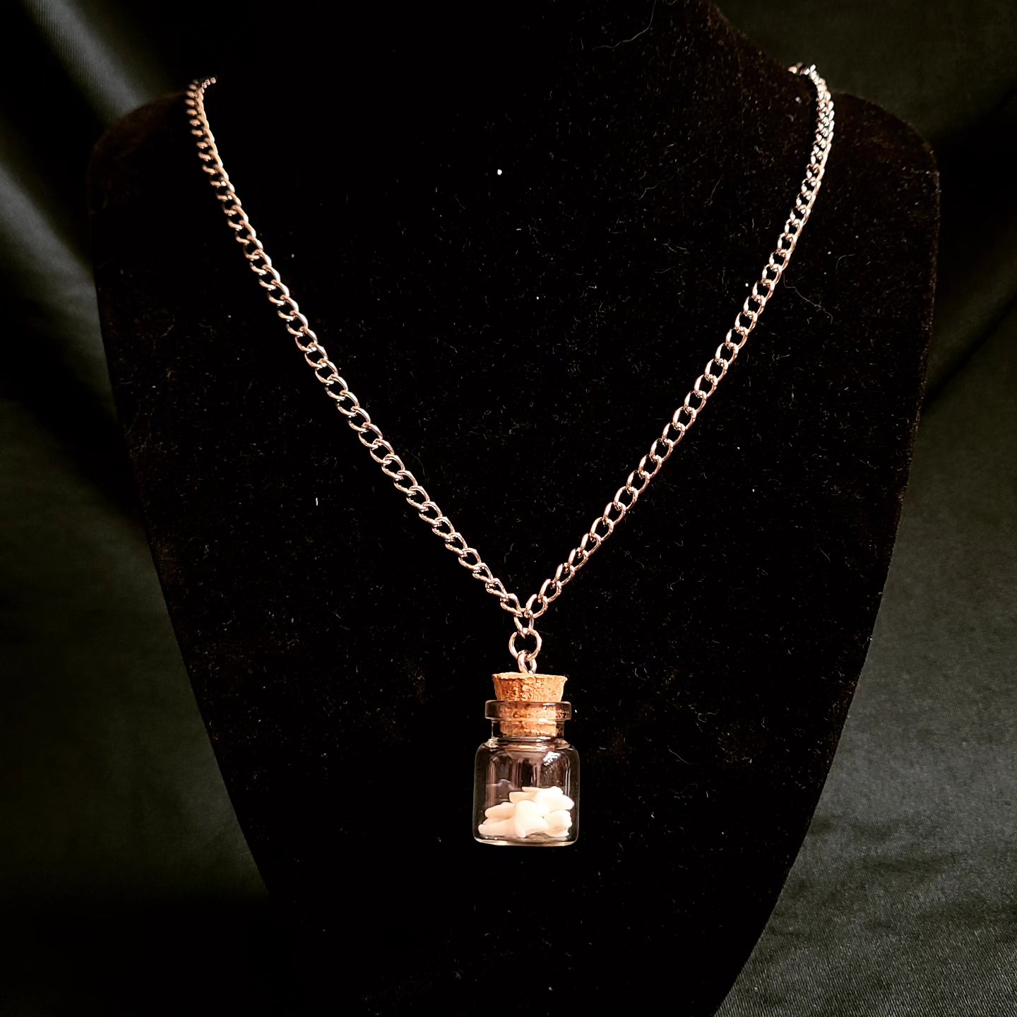 Raccoon Vial Necklace