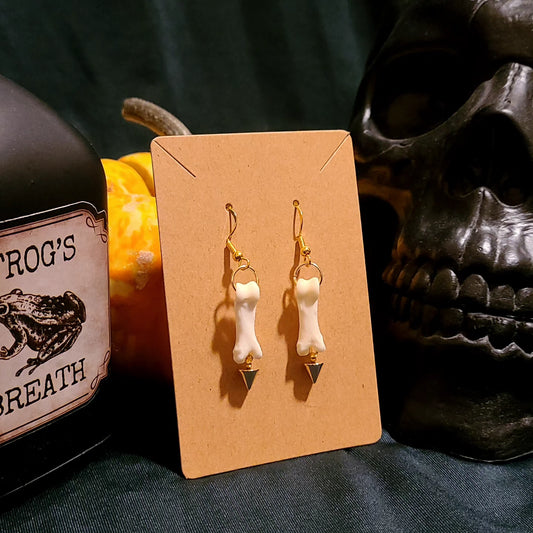 Coyote Toe and Spike Earrings