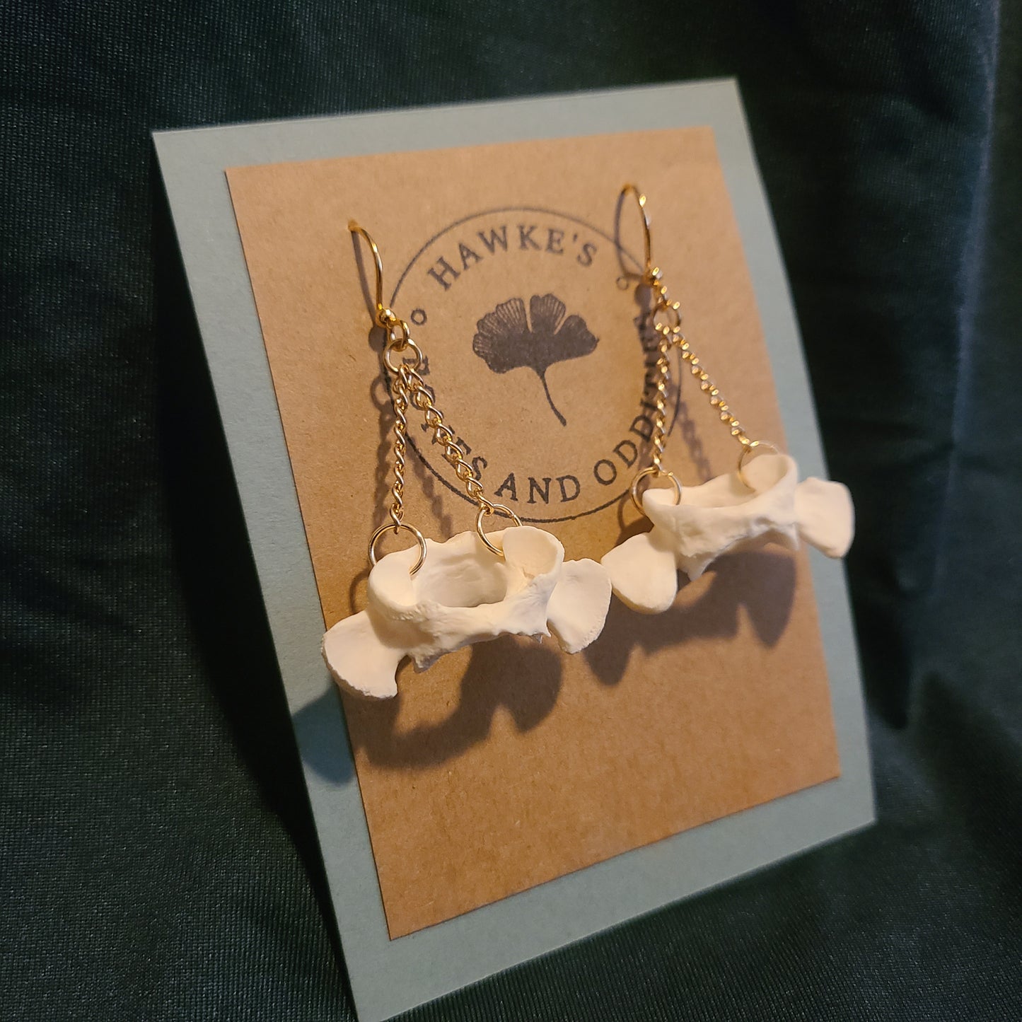 Opossum Atlas Chain Dangle Earrings