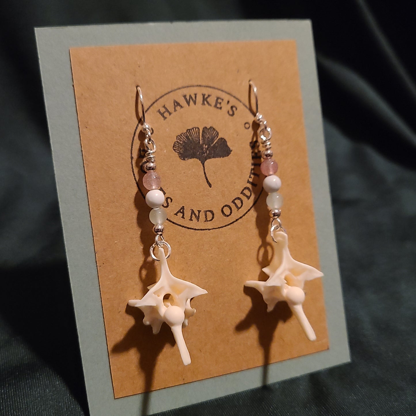 Trans Pride Bone Earrings