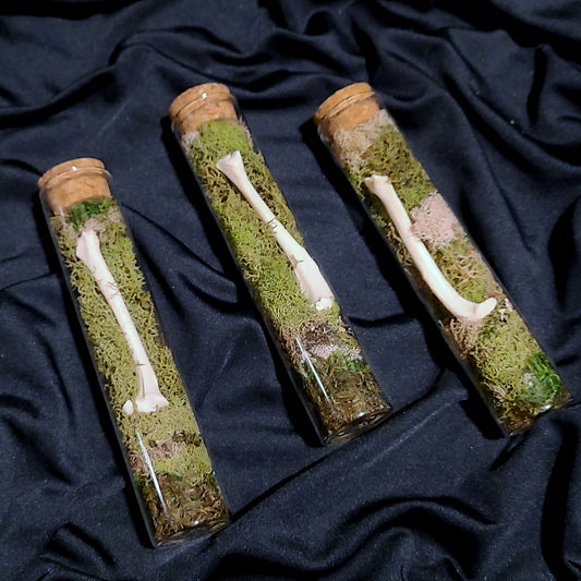 Mink Leg Bone Curio Vial