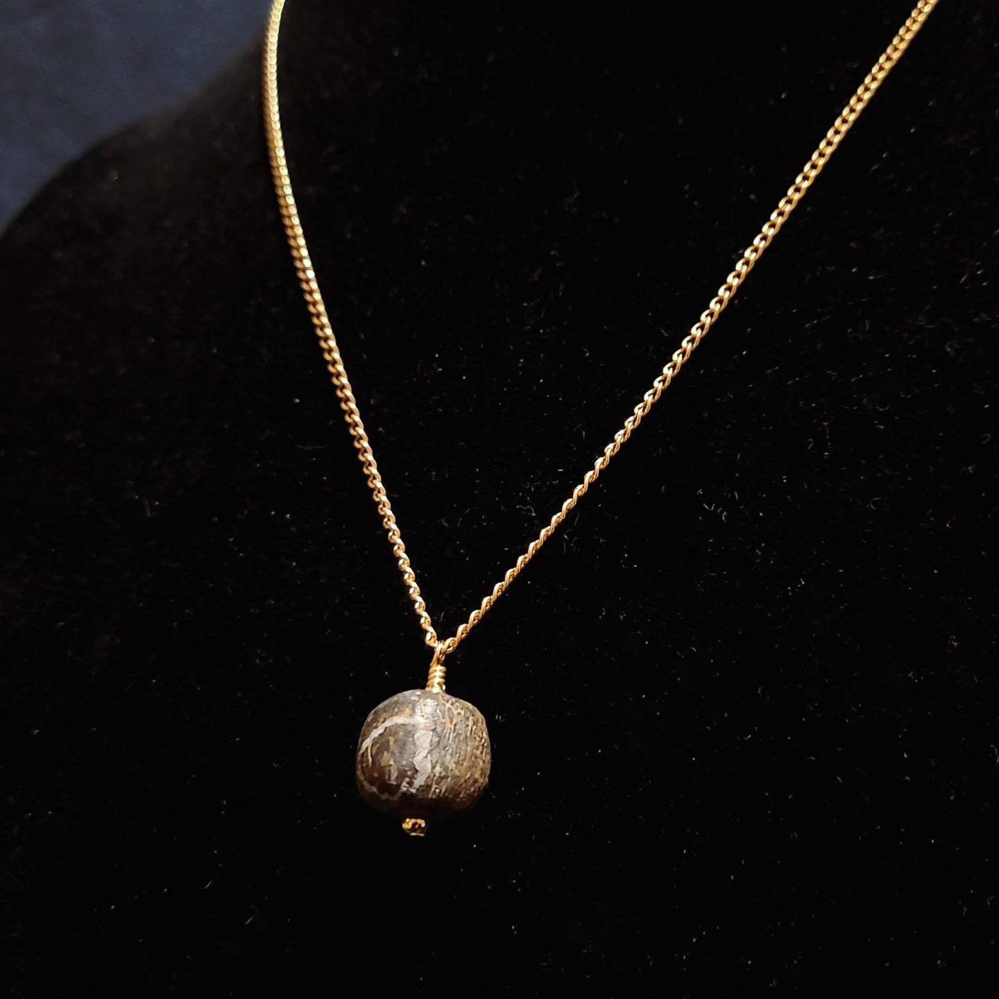 Mammoth Bone Pendant Necklace