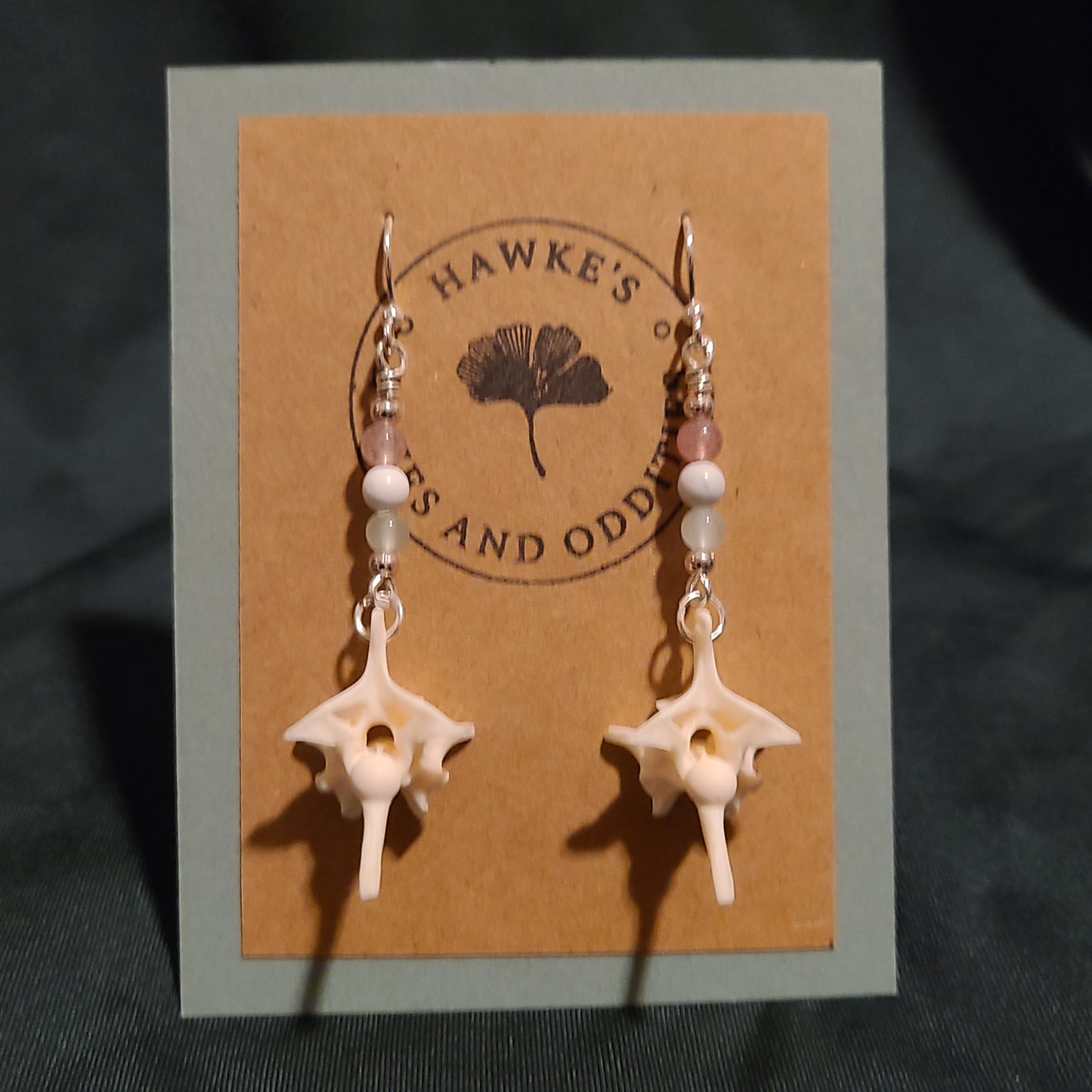 Trans Pride Bone Earrings