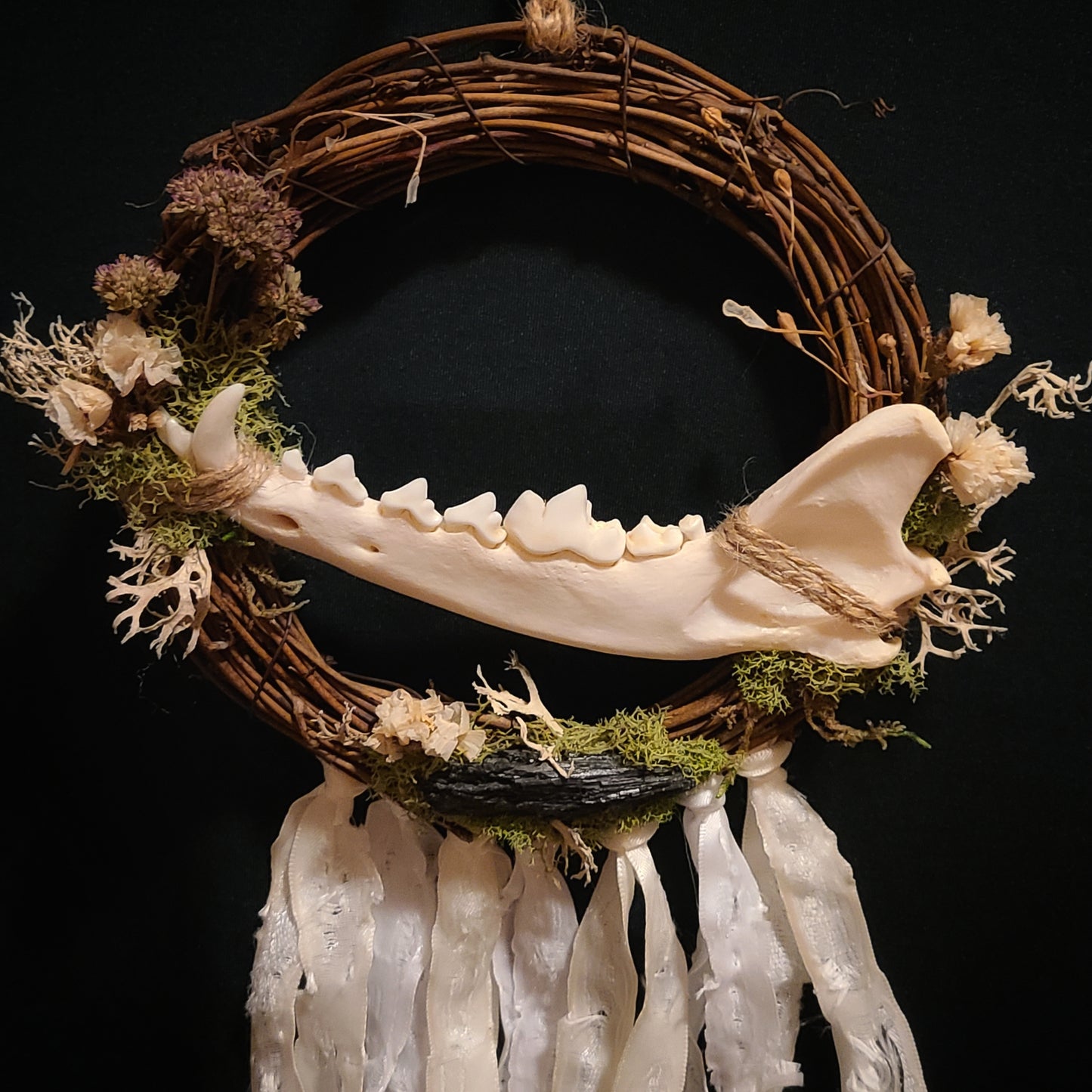 Coyote Jaw Bone Wreath